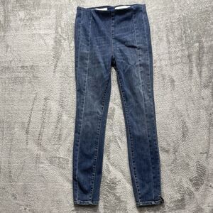 Anthropologie Pilcro Jeans Women's 28 Blue High Rise Denim Leggings 28x27